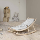 Oliver Furniture Wood Baby- und Kleinkindwippe Eiche/Grau