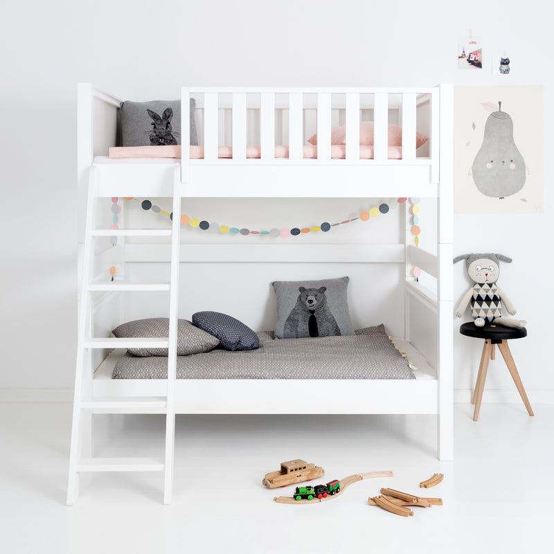 Sanders bed Bunk bed with sloping ladder Fanny 90x160 cm