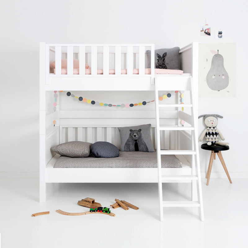 Sanders bed Bunk bed with sloping ladder Fanny 90x160 cm