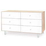 Oeuf dresser changing table Merlin 6 Classic birch white