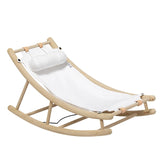Oliver Furniture Wood baby and toddler rocker oak/white