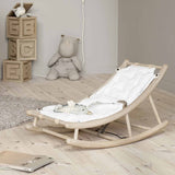 Oliver Furniture Wood baby and toddler rocker oak/white