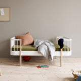 Oliver Furniture Wood Original Junior- und Kinderbett Weiß/Eiche 90x160 cm