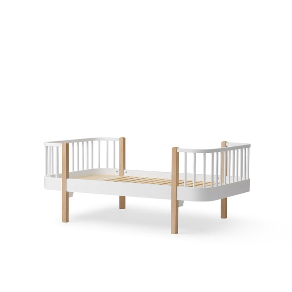 Oliver Furniture Wood Original Junior- und Kinderbett Weiß/Eiche 90x160 cm
