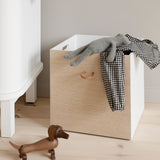 Oliver Furniture Kisten für Wood Regale Weiß/Eiche
