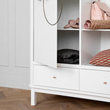 Oliver Furniture Wood wardrobe 2 doors White