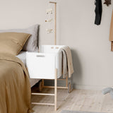 Oliver Furniture Wood side bed incl. conversion set to the bench white/oak