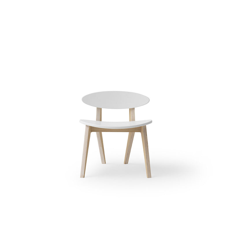 Oliver Furniture Wood Ping Pong Chairs White/Oak