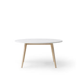 Oliver Furniture Wood Ping Pong Table White and/or Oak