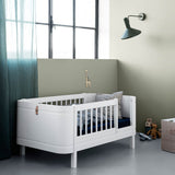 Oliver Furniture Wood Mini+ Basic Baby Bed White 68x122 cm