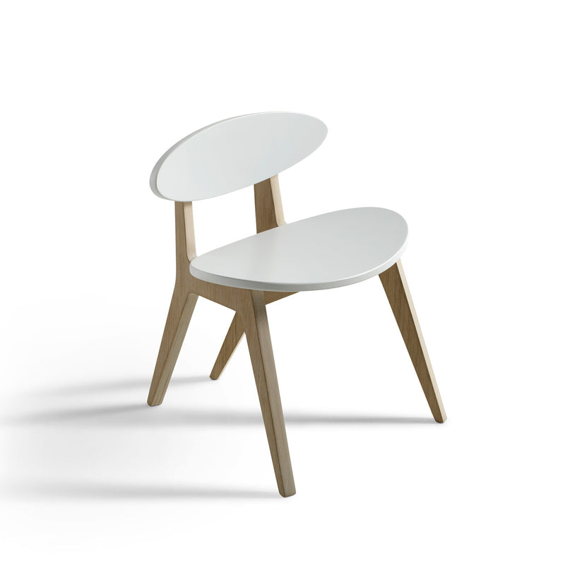 Oliver Furniture Wood Ping Pong Chairs White/Oak