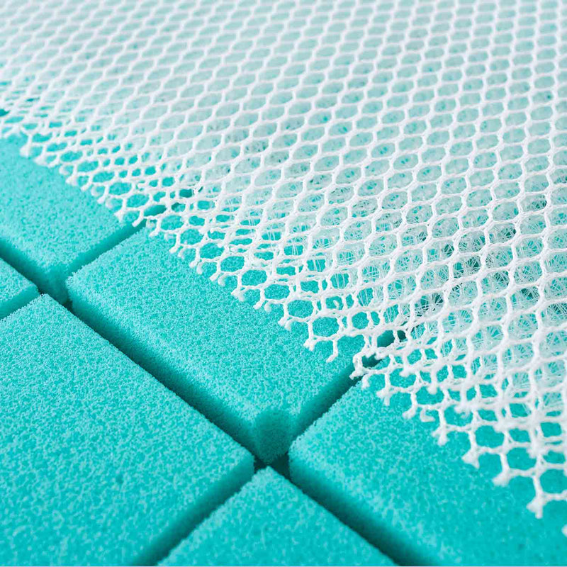 Dreamland mattress spring air - Oliver Furniture Wood Mini+ baby bed/children's bed 2-piece.
