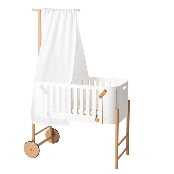 Oliver Furniture canopy for Wood side bed white