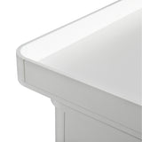 Oliver Furniture Wood Kommode mit 6 Schubladen Weiß/Eiche + Wickelplatte groß