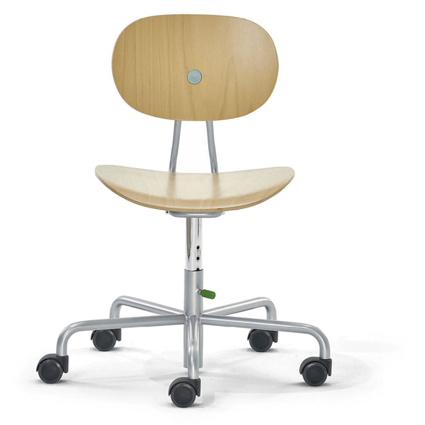 Peter Horn Design Turtle children's desk chair, natural beech