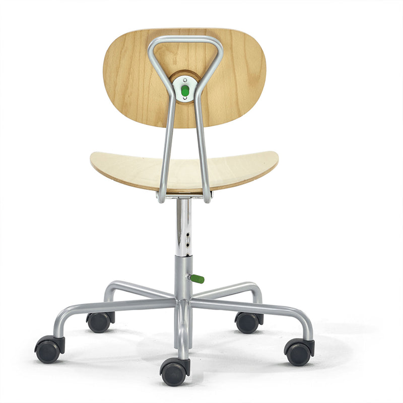 Peter Horn Design Turtle children's desk chair, natural beech