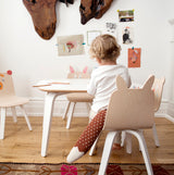 Oeuf Children's Table Play Table Birch White