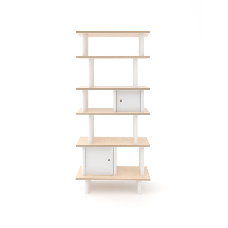 Oeuf Regal Vertical Mini Library in Birke Weiß