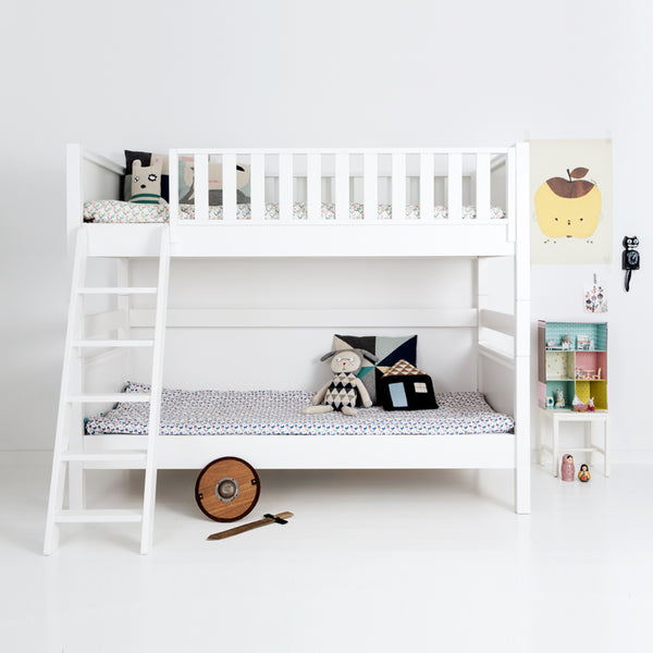 Sanders bunk bed Fanny with sloping ladder 90x200 cm