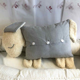 Engel &amp; Bengel sheep cushion light grey