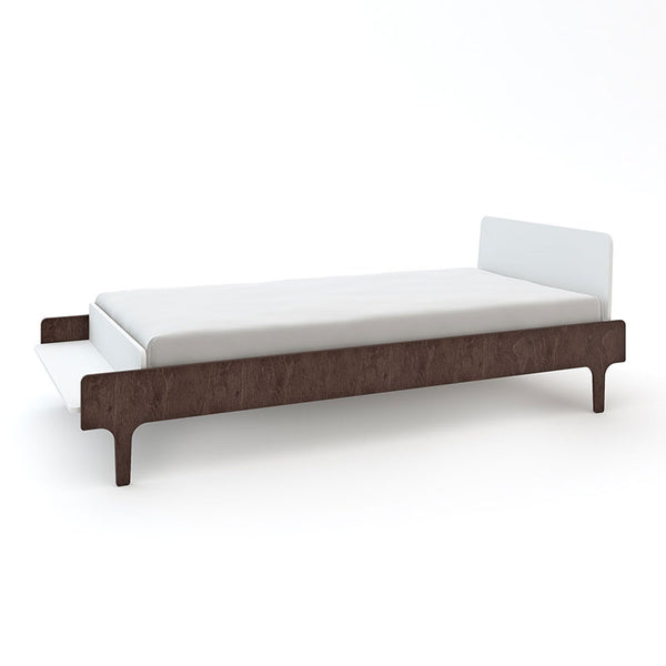 Oeuf bed single bed The River walnut 90x200