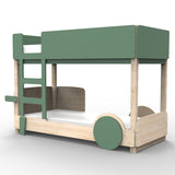 Mathy by bols bunk bed Discovery nature/colour, pine wood + MDF
