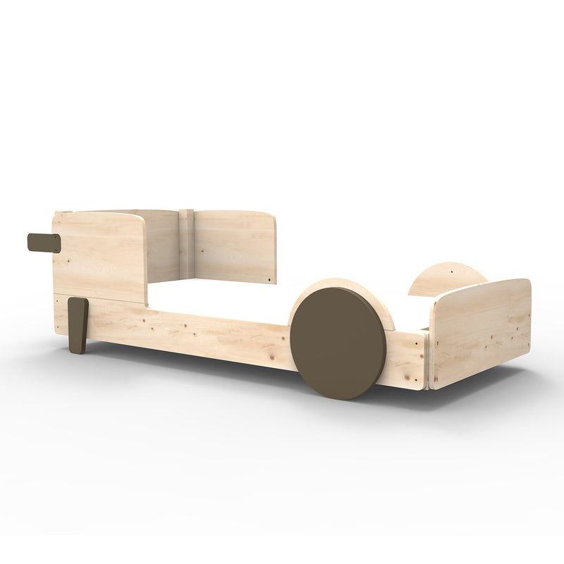 Mathy by bols single bed Discovery natural/color, pine wood + MDF