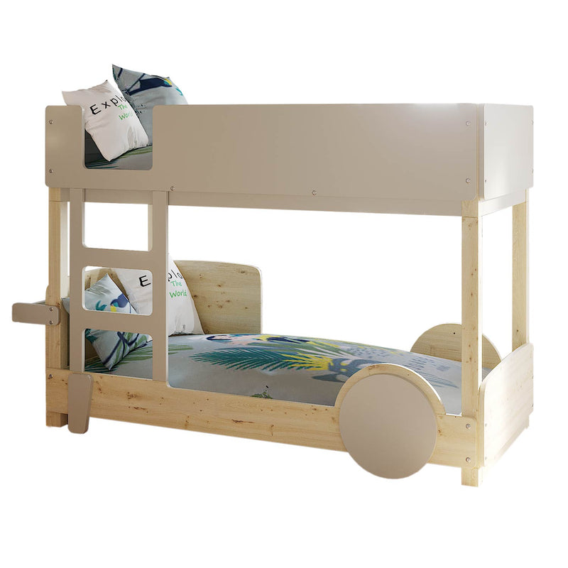Mathy by bols bunk bed Discovery nature/colour, pine wood + MDF