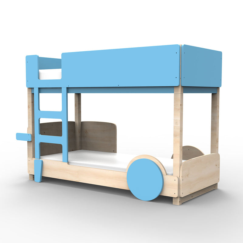 Mathy by bols bunk bed Discovery nature/colour, pine wood + MDF