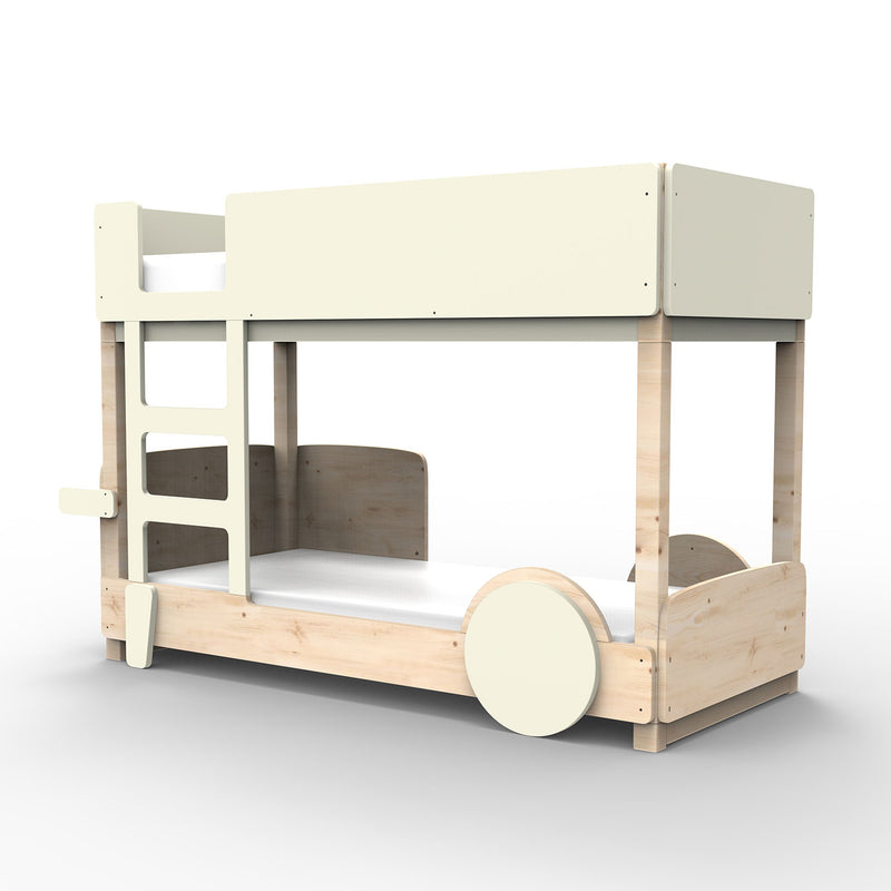 Mathy by bols bunk bed Discovery nature/colour, pine wood + MDF
