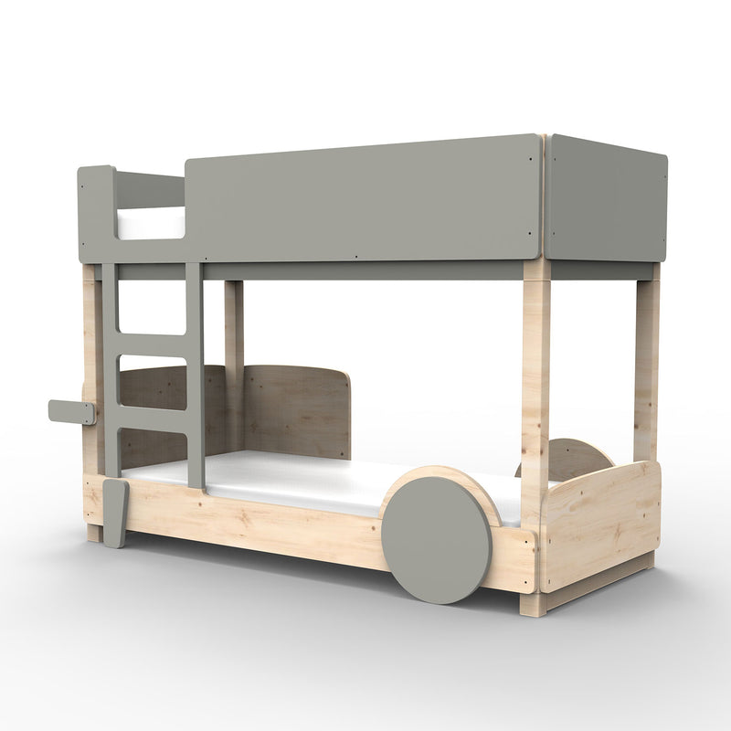 Mathy by bols bunk bed Discovery nature/colour, pine wood + MDF