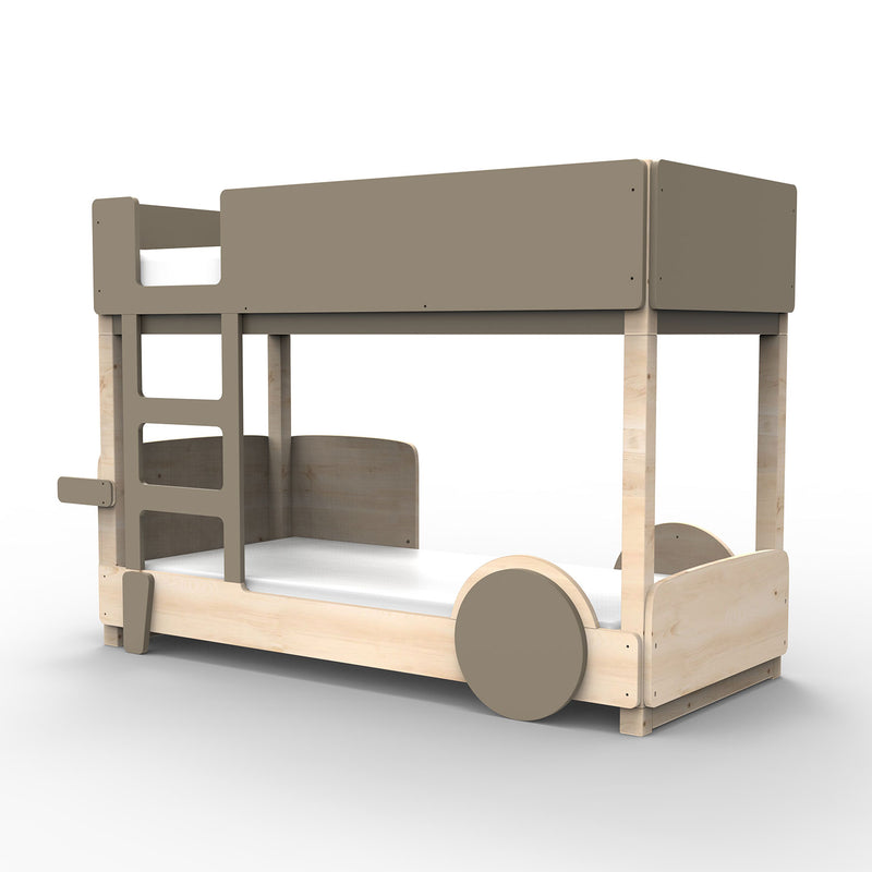 Mathy by bols bunk bed Discovery nature/colour, pine wood + MDF