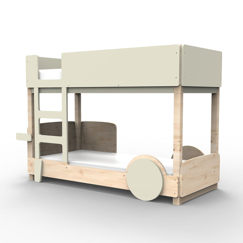 Mathy by bols bunk bed Discovery nature/colour, pine wood + MDF