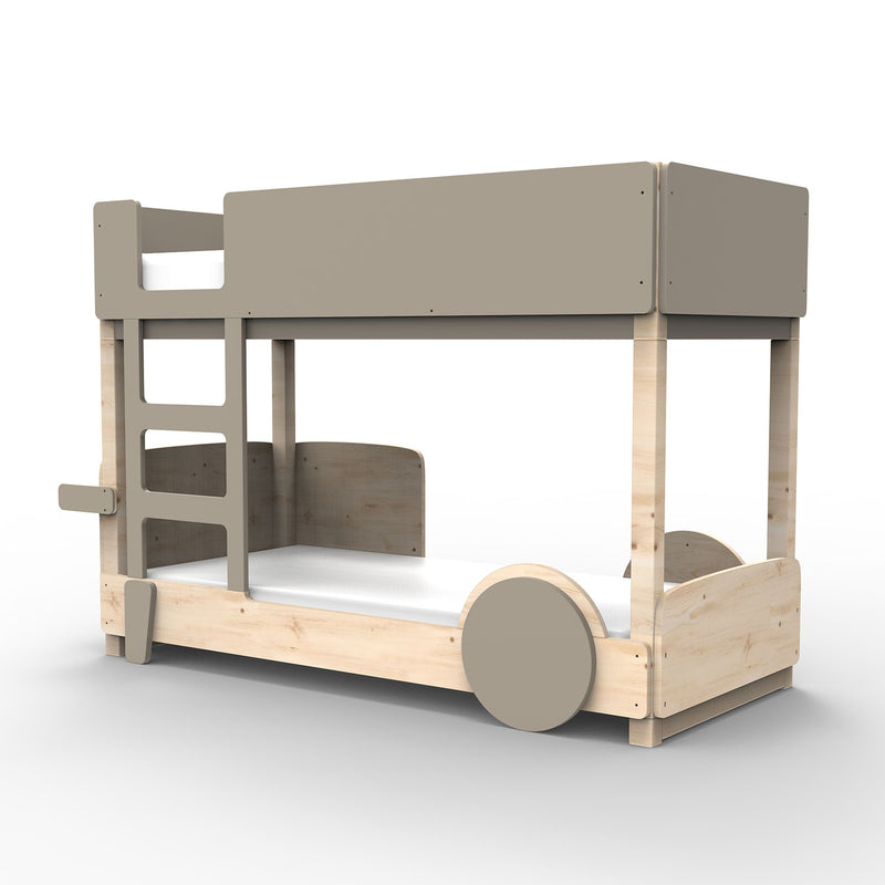 Mathy by bols bunk bed Discovery nature/colour, pine wood + MDF