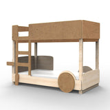 Mathy by bols bunk bed Discovery nature/colour, pine wood + MDF