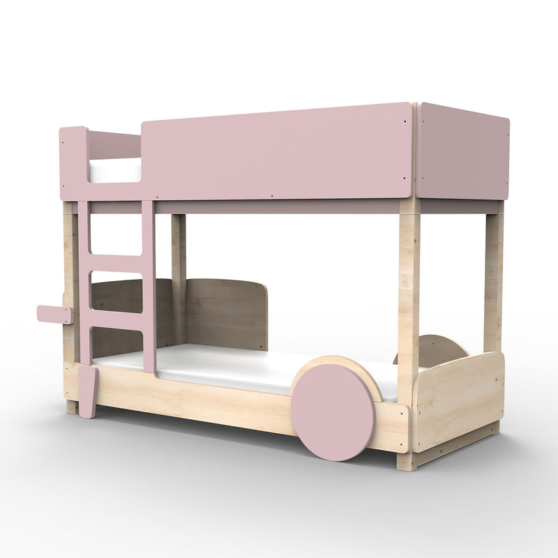 Mathy by bols bunk bed Discovery nature/colour, pine wood + MDF