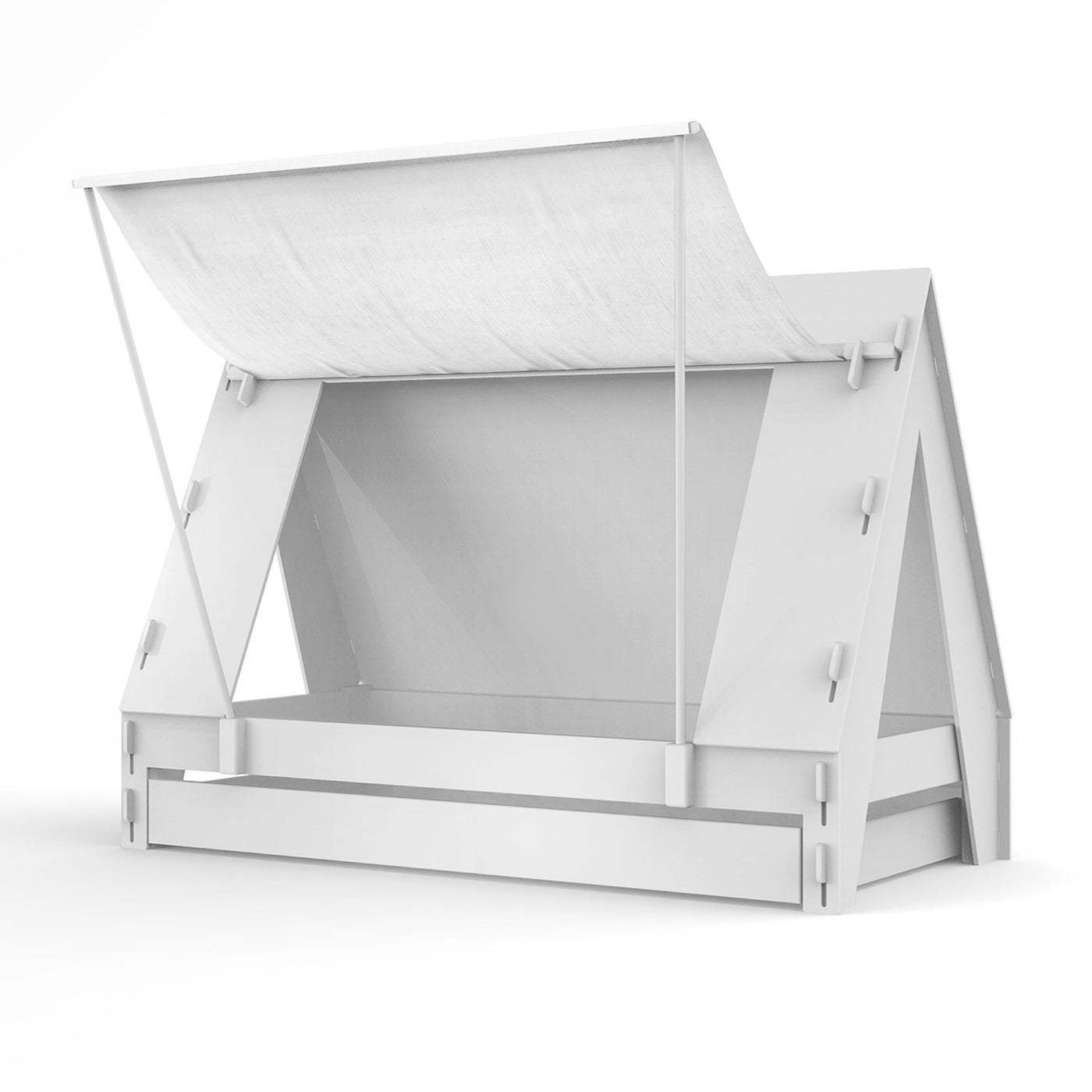 hochbett zelt Mathy by bols Bett Zeltbett 90x200 cm
